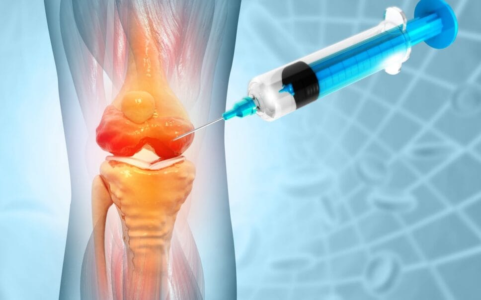 Give Alaska Orthopedic Specialists Photo Credit PRP Injection into knee - Alaska Orthopedic Specialists Photo Credit